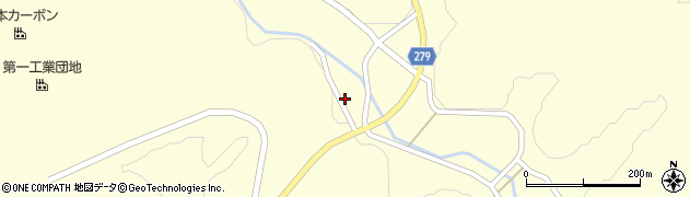 福島県白河市表郷小松（大岡）周辺の地図