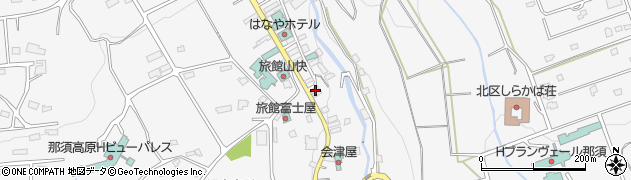 栃木県那須郡那須町湯本92周辺の地図