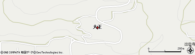 新潟県糸魚川市大王周辺の地図