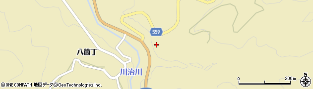 新潟県十日町市八箇周辺の地図