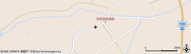 石川県七尾市中島町笠師（タ）周辺の地図
