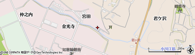 福島県いわき市平中平窪（宮田）周辺の地図