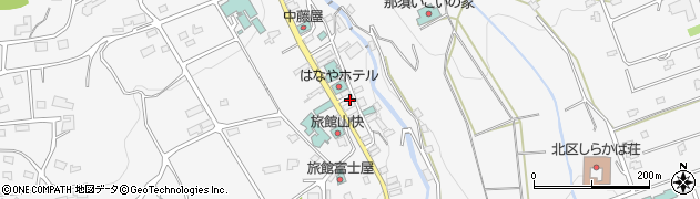 栃木県那須郡那須町湯本84周辺の地図