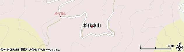 新潟県十日町市松代東山周辺の地図