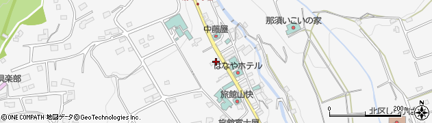 栃木県那須郡那須町湯本42周辺の地図