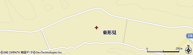 福島県白河市東形見（久伝）周辺の地図