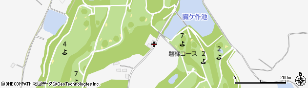 福島県白河市東下野出島（倉ヶ作）周辺の地図