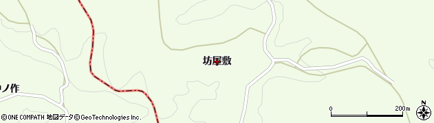 福島県石川町（石川郡）板橋（坊屋敷）周辺の地図