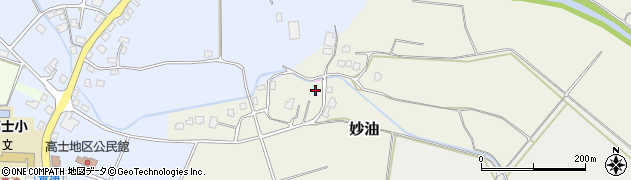 新潟県上越市妙油297周辺の地図