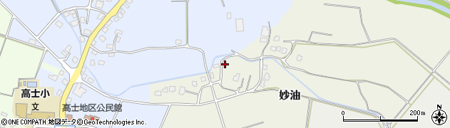 新潟県上越市妙油302周辺の地図