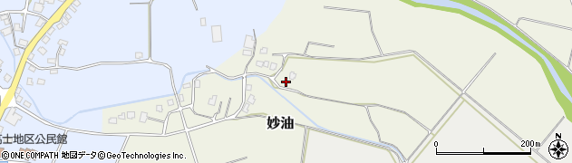 新潟県上越市妙油246周辺の地図