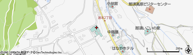 鹿の湯源泉かけ流しの宿　松川屋那須高原ホテル周辺の地図