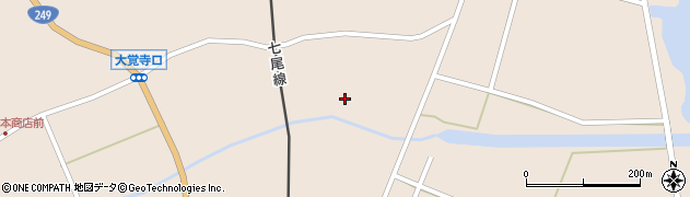 石川県七尾市中島町笠師（ヲ）周辺の地図