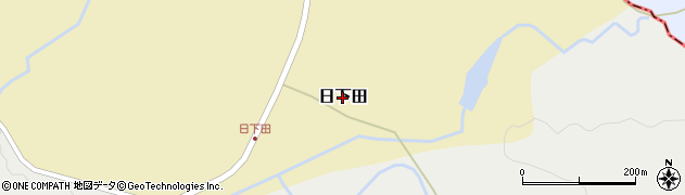 石川県志賀町（羽咋郡）日下田周辺の地図