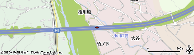 福島県いわき市平中平窪（竹ノ下）周辺の地図