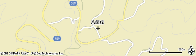 新潟県十日町市八箇（戊）周辺の地図