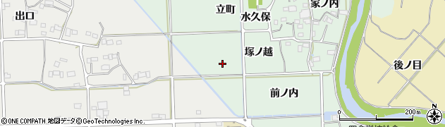 福島県いわき市四倉町塩木（塚ノ越）周辺の地図