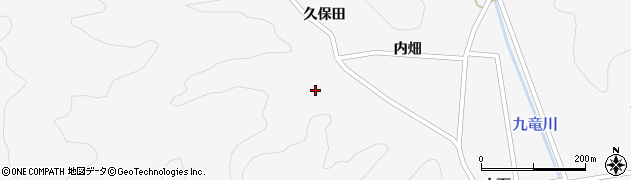 福島県古殿町（石川郡）田口（西作）周辺の地図