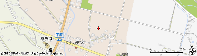 新潟県南魚沼市下原周辺の地図