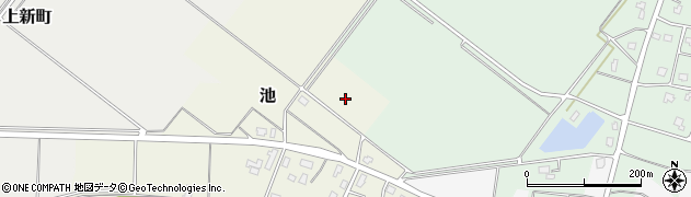 新潟県上越市池周辺の地図