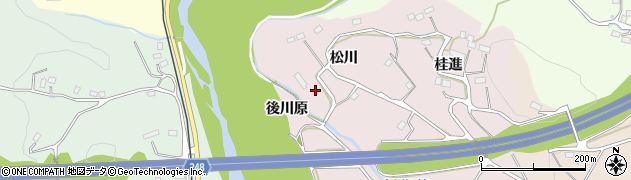 福島県いわき市平中平窪（松川）周辺の地図