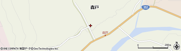 軽井沢・民宿周辺の地図