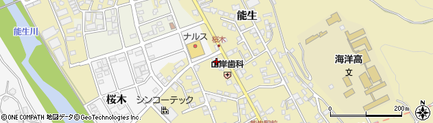 糸魚川信用組合能生支店周辺の地図