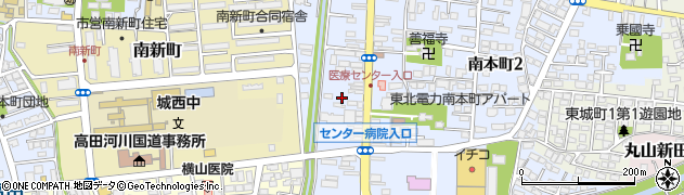 青田川周辺の地図