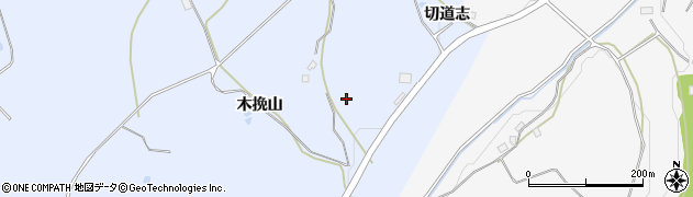 福島県白河市東上野出島（木挽山）周辺の地図