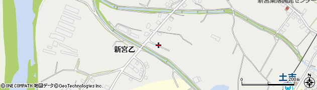 新潟県十日町市新宮（乙）周辺の地図