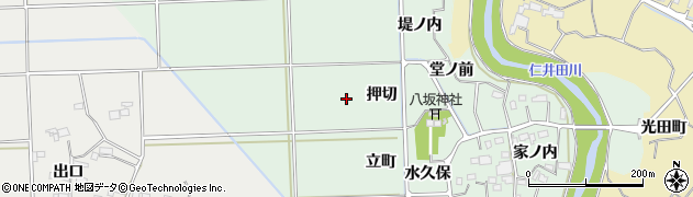 福島県いわき市四倉町塩木（押切）周辺の地図