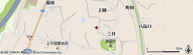 福島県いわき市平上平窪（三什）周辺の地図