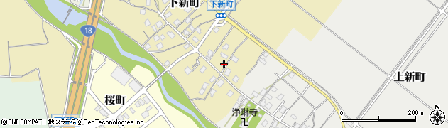 新潟県上越市下新町777周辺の地図