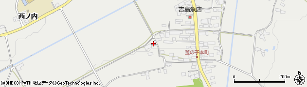 福島県白河市東釜子（原田）周辺の地図