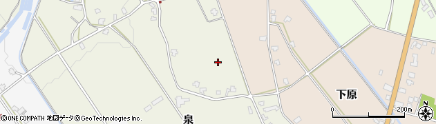 新潟県南魚沼市泉周辺の地図