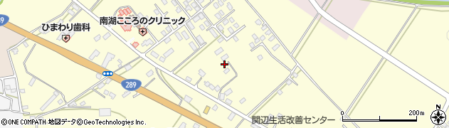 福島県白河市関辺（上ノ原）周辺の地図
