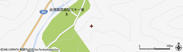 福島県南会津町（南会津郡）大桃周辺の地図