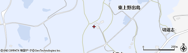 福島県白河市東上野出島（大明神）周辺の地図