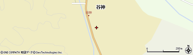 石川県志賀町（羽咋郡）谷神（ヘ）周辺の地図