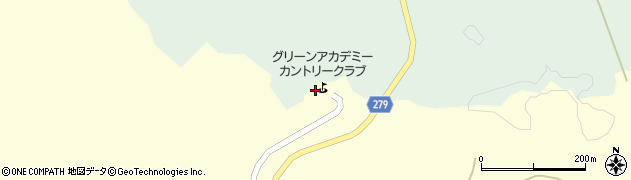 福島県白河市表郷小松（滝ヶ沢）周辺の地図
