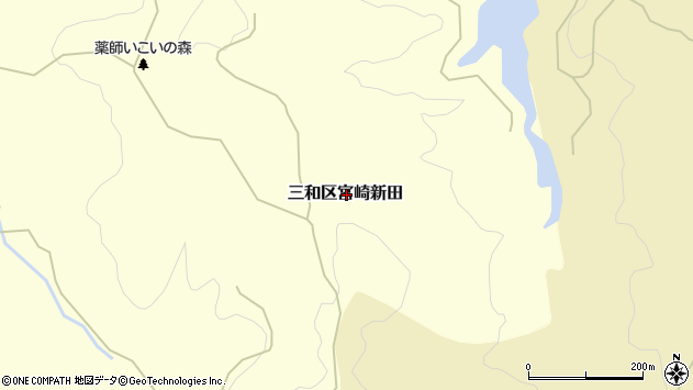 〒943-0318 新潟県上越市三和区宮崎新田の地図