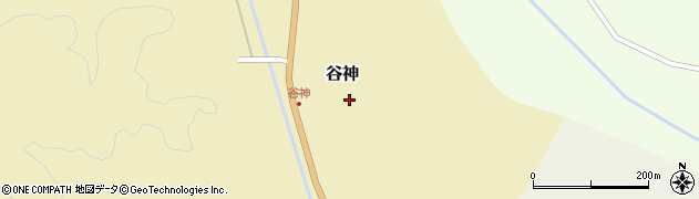 石川県志賀町（羽咋郡）谷神（イ）周辺の地図