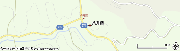 福島県石川町（石川郡）板橋（八升蒔）周辺の地図