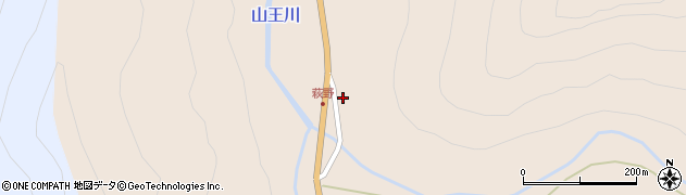 福島県南会津郡南会津町糸沢萩ノ原周辺の地図