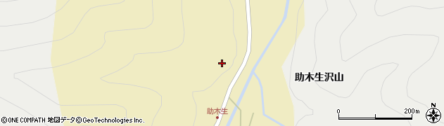 福島県南会津町（南会津郡）助木生周辺の地図