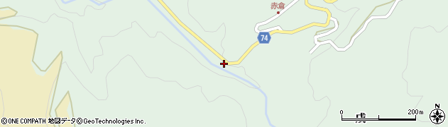 新潟県十日町市戌周辺の地図