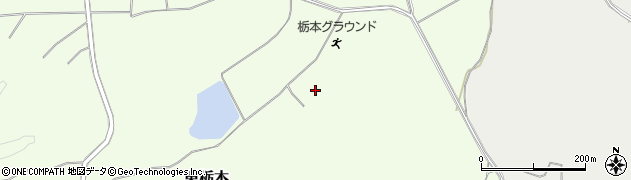 福島県白河市東栃本金塚周辺の地図