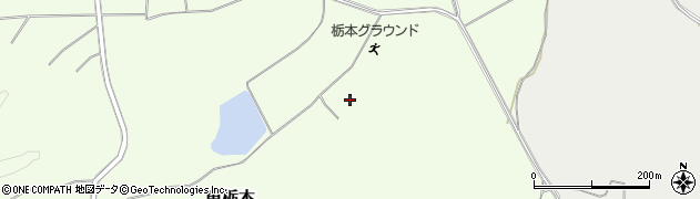 福島県白河市東栃本（金塚）周辺の地図
