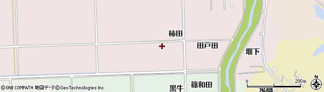 福島県いわき市四倉町戸田（柿田）周辺の地図