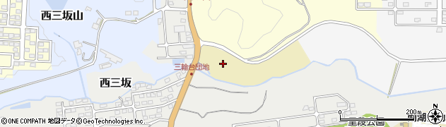 福島県白河市東三坂周辺の地図